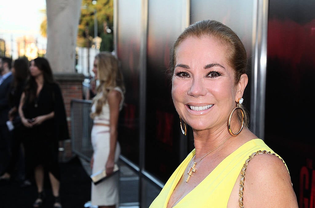 LOS ANGELES, CA - JULY 07:  Kathie Lee Gifford attends New Line Cinema's Premiere of "The Gallows" at Hollywood High School on July 7, 2015 in Los Angeles, California.  (Photo by David Buchan/Getty Images)