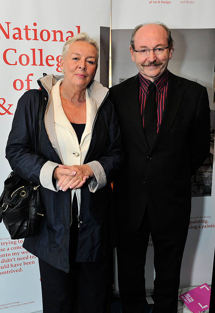 Suzanne MacDougall and Prof. Declan McGonagle

Photo: Clodagh Kilcoyne