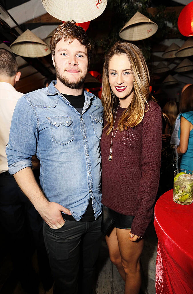 Pictured are Jack Reynor and Madeline Mulqueen at House at the afterparty of the Noble Gala Screening in aid of the Christina Noble Children's Foundation. Noble is released in cinemas nationwide on September 19th. Visit <a href="http://www.noble-movie.com" rel="nofollow">www.noble-movie.com</a>. Photo: Sasko Lazarov/Photocallireland