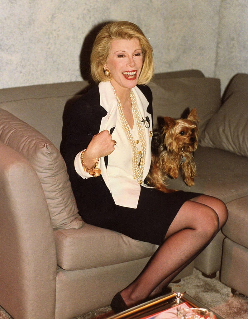 Joan Rivers at NATPE, Houston,Texas,1990

Featuring: Joan Rivers
Where: Houston, Texas, United States
When: 29 Aug 2014
Credit: DJDM/WENN.com