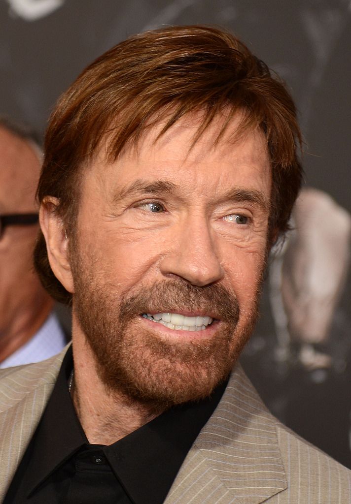 Chuck Norris' beard is the only thing tougher than Chuck Norris.

(Photo credit should read ROBYN BECK/AFP/GettyImages)