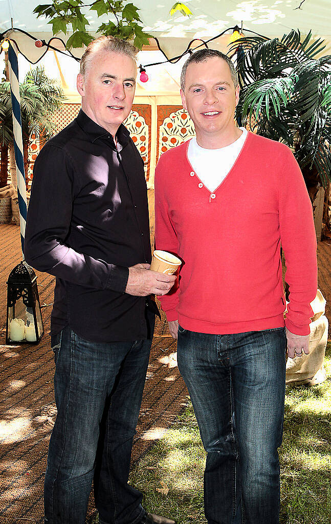 Rte 2fm presenters Dave Fanning and Will Leahy   

Pictures : Brian McEvoy