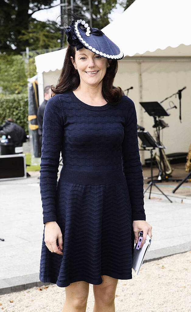 Pictured is Lisa Kelly at the Style and Elegance competition at theinaugural Irish Champions Weekend, The Curragh Racecourse. Photo: Sasko Lazarov/Photocall Ireland