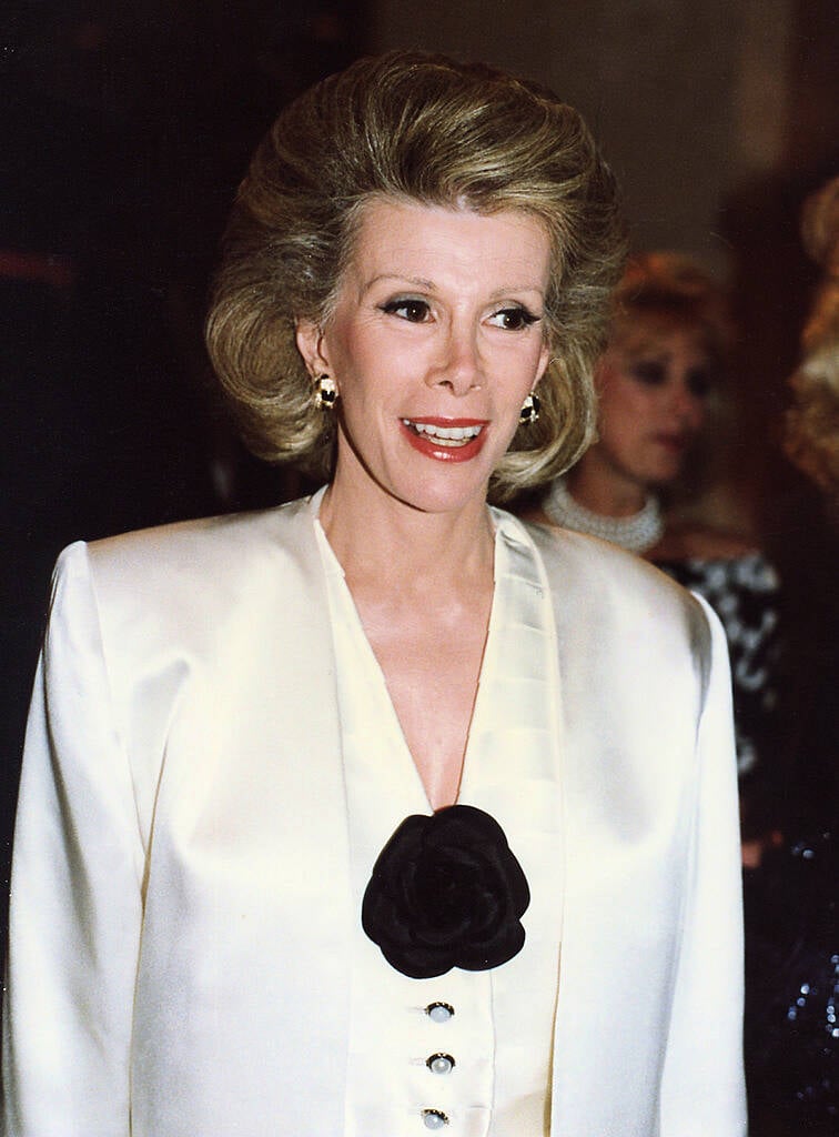 Joan Rivers,Houston,Texas 1988

Featuring: Joan Rivers
Where: Houston, Texas, United States
When: 29 Aug 2014
Credit: DJDM/WENN.com