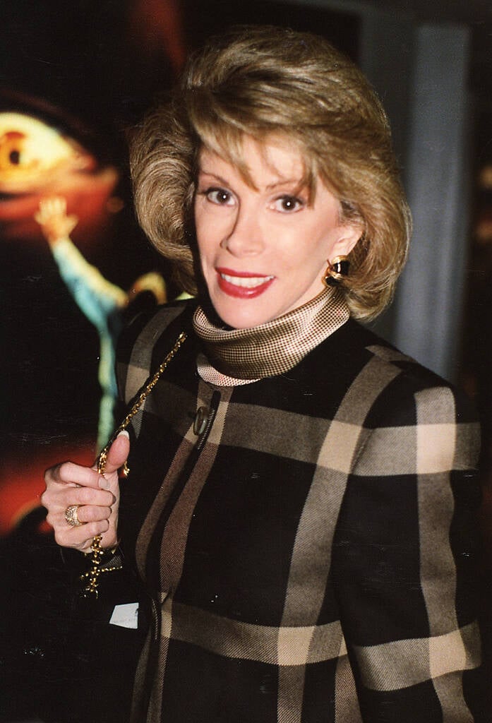 Joan Rivers,Houston,Texas, 1989

Featuring: Joan Rivers
Where: Houston, Texas, United States
When: 29 Aug 2014
Credit: DJDM/WENN.com