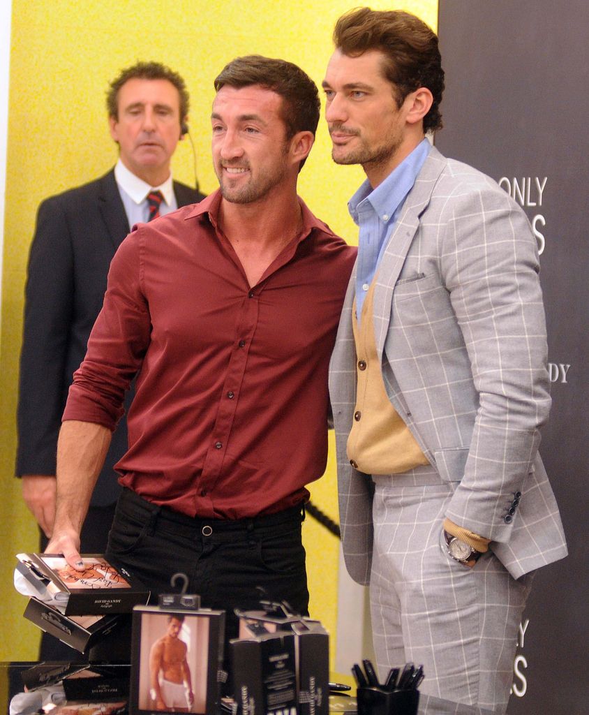 Male model David gandy launching his exclusive new mens's underwear and sleepwear collection,'David Gandy for Autograph ' in Marks and Spencers Grafton street store.

Featuring: David Gandy

WENN.com
