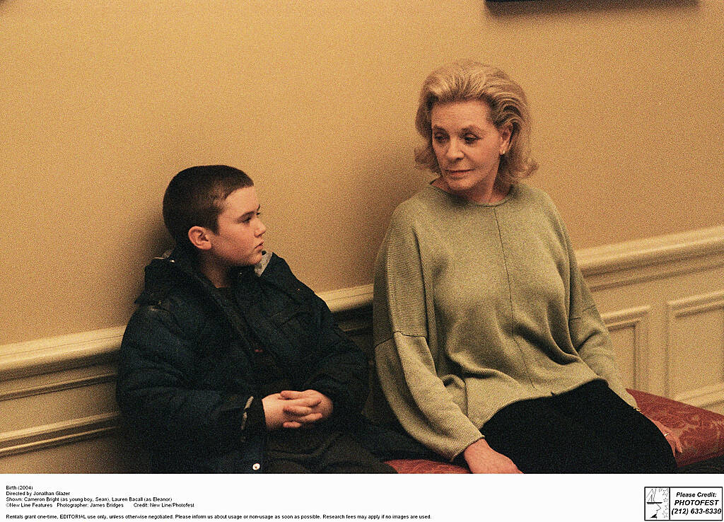 Birth (2004)
Directed by Jonathan Glazer
Shown: Cameron Bright (as young boy, Sean), Lauren Bacall (as Eleanor)

WENN.com