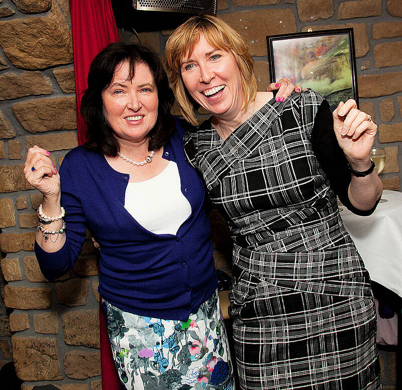 Paul Sherwood Â© 2014

Caroline Grace Cassidy - book launch - 'I Always Knew'. Party at Pacino's, Suffolk Street, Dublin.  August 2014.