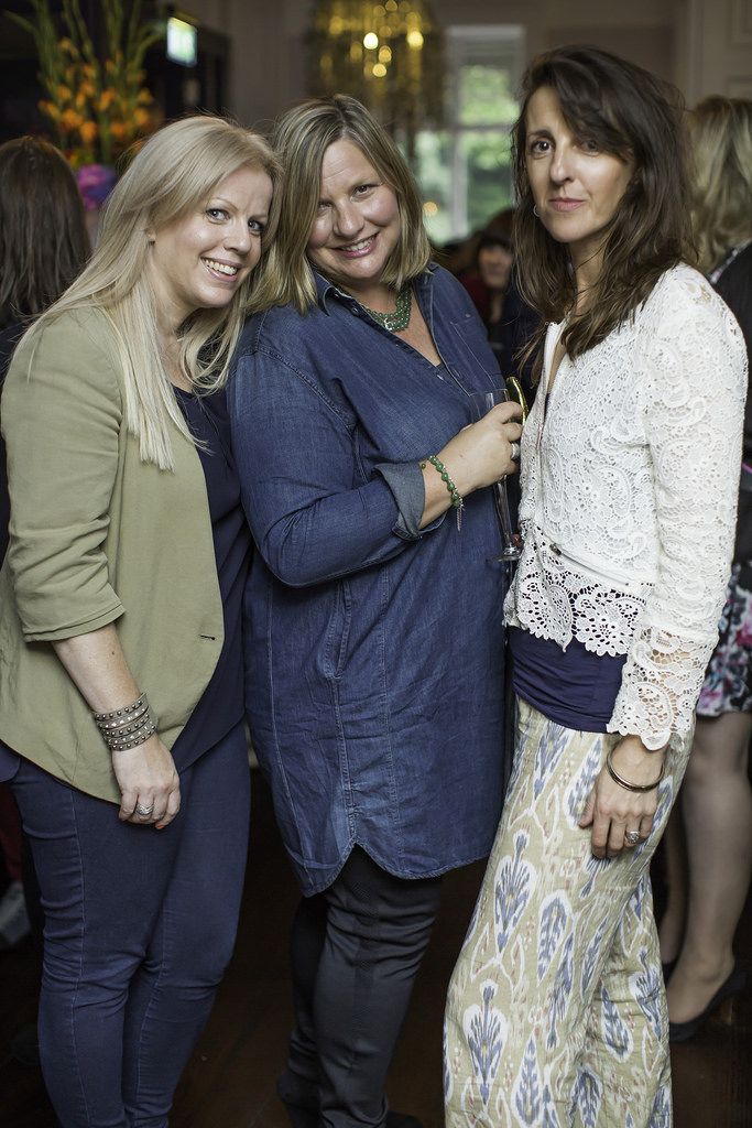 Katharine Crawford, Noreen McDonough & Norma Egan pictured at the launch of the Cliff Town House Oyster Festival on Stephen's Green D2. Photo: Anthony Woods.