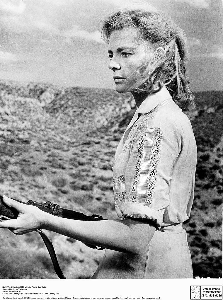 North West Frontier (1959 UK) aka Flame Over India
Directed by J. Lee Thompson
Shown: Lauren Bacall

WENN.com
