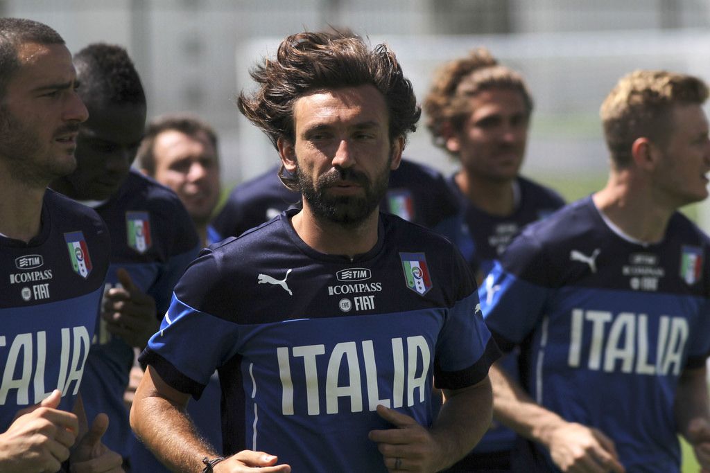 Arguably the best beard in football, Pirlo is a class act all the way. He even owns a winery. 

Credit: WENN.com