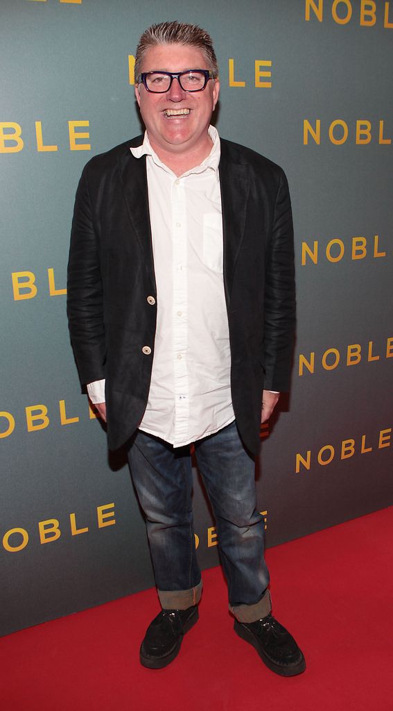 Pat Short at The Irish Gala Screening of Noble   at the Savoy Cinema on O'Connell Street, Dublin.Pictures:Brian McEvoy.