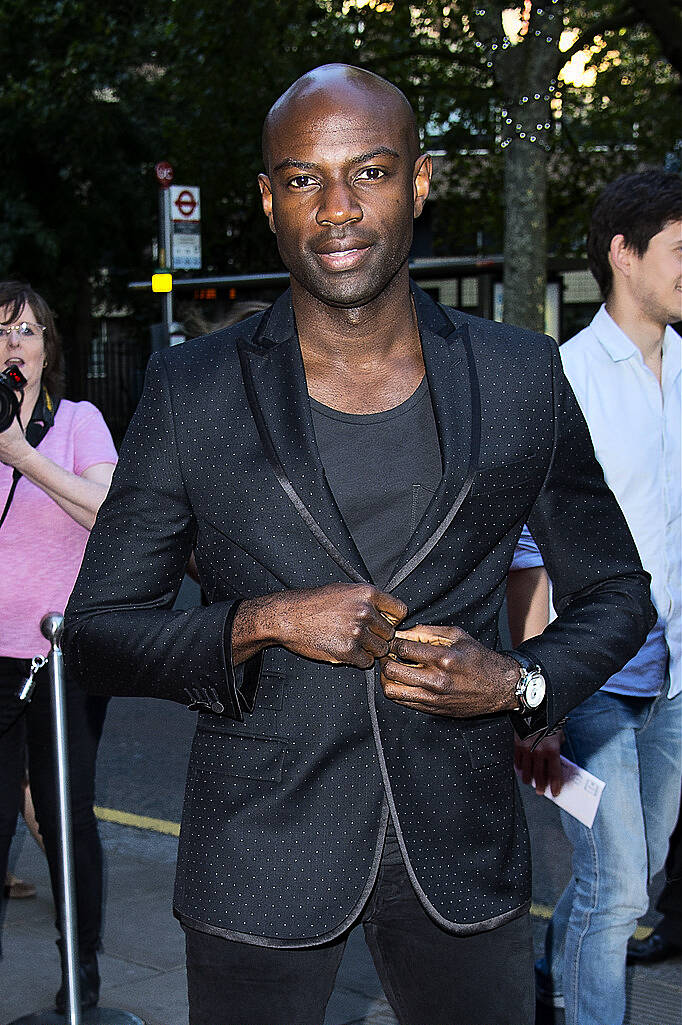 LONDON, ENGLAND - JULY 19:  David Gyasi attends a gala performance of Matthew Bourne's "The Car Man" at Sadlers Wells Theatre on July 19, 2015 in London, England.  (Photo by Ben A. Pruchnie/Getty Images)