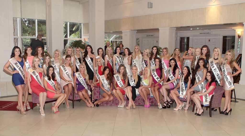 The Final Countdown for Miss Ireland 2014 has officially begun!!..This morning saw all 36 Finalists for the Miss Ireland 2014  in association with Mane n' Tail pageant come together in the Ballsbridge Hotel to kick off the Finale of the competition. Amongst this dazzling array of beautiful ladies awaits the one who will tomorrow evening be crowned Miss Ireland 2014...The lucky girl will be selected at the Gala Final in the Ballsbridge Hotel by the esteemed panel of judges, with highlights of the evening to include a casino for all guests in attendence and a performance by singer/ songwriter and former Ireland representative at the Eurovision, Ryan Dolan...Picture:Brian McEvoy.