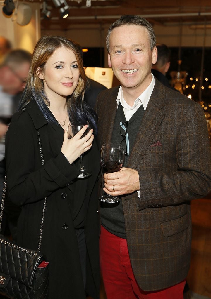 Julianne Galvin and Brian Magee at Kilkenny's annual celebration of the very best of Irish design as part of the Kilkenny Irish Craft & Design Week, proudly supported by AXA, at their Nassau St store on Thursday night 9th-photo Kieran Harnett
