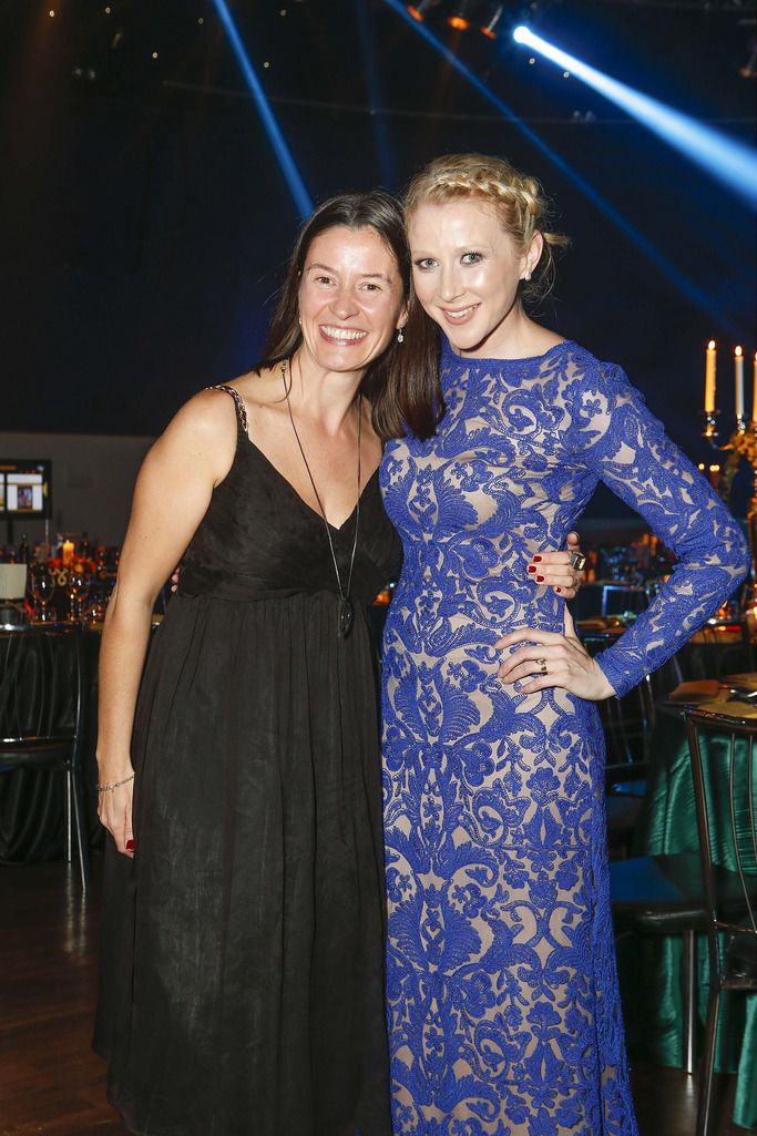 31/10/2014 : Pictured (l-r) was Anna Maria Barry and Roisin O'Reilly at The Lessons for Life Foundation 6th Annual Charity Ball at the Mansion House. Over 400 guests attended, mainly from the Irish media entertainment sector, business and telecommunications communities. Former chairman of UPC Ireland, Shane Oâ€™Neill founded the charity.  Lessons for Life breaks the poverty cycle by making sure that Africa's poorest kids get a good education.  By focusing on education, Lessons for Life has set 16,000 children on a path to better paid work, financial independence, safety and hope.   The overall mission is to help 25,000 of Africa's children by 2017. For more information on the charity â€“ please visit <a href="http://lessonsforlifefoundation.org" rel="nofollow">lessonsforlifefoundation.org</a>. Picture Conor McCabe Photography.