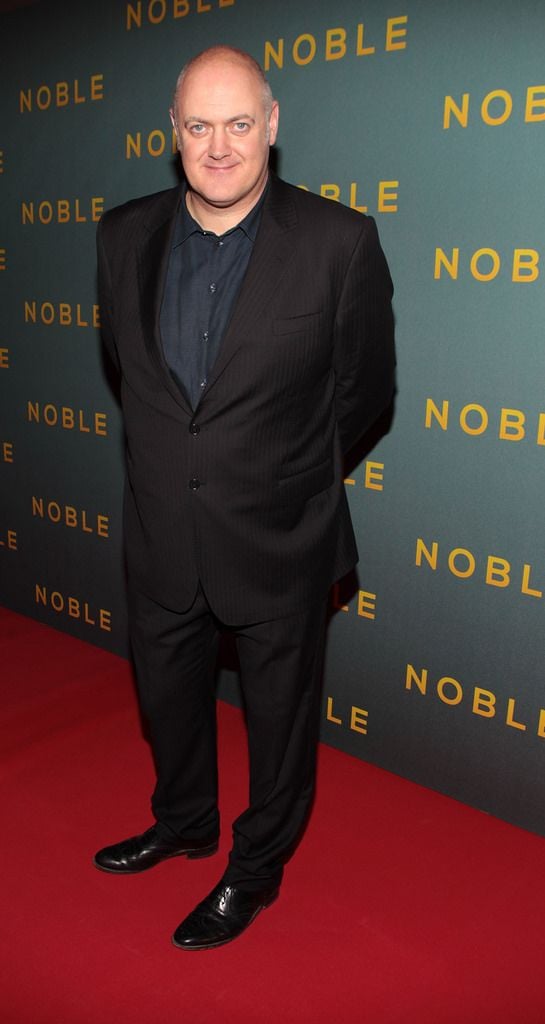 Dara O'Briain at The Irish Gala Screening of NOBLE  at the Savoy Cinema on O'Connell Street, Dublin.Pictures:Brian McEvoy.