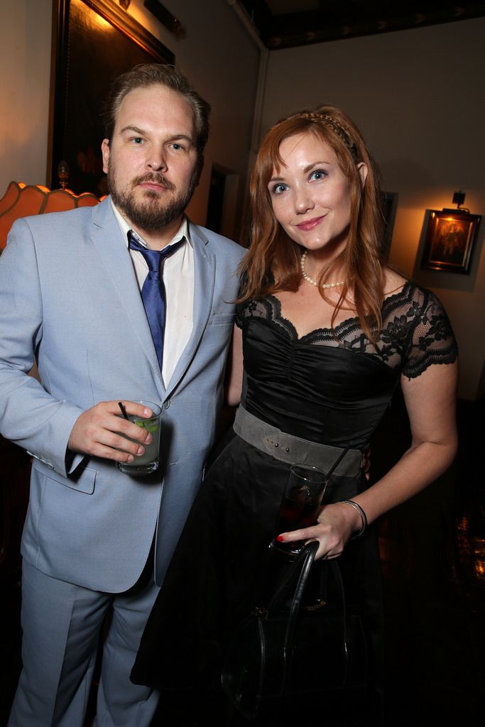 Matt Peters and guest seen at the Netflix Celebration of the 66th Primetime Emmy Awards held at the Chateau Marmont on Monday, August 25, 2014, in Los Angeles. (Photo by Eric Charbonneau/Invision for Netflix]/AP Images)