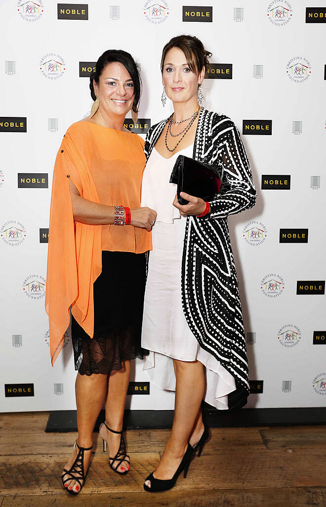 Pictured are Annette Carroll and Vivienne Langrell at House at the afterparty of the Noble Gala Screening in aid of the Christina Noble Children's Foundation. Noble is released in cinemas nationwide on September 19th. Visit <a href="http://www.noble-movie.com" rel="nofollow">www.noble-movie.com</a>. Photo: Sasko Lazarov/Photocallireland