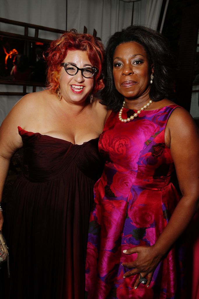 Jenji Kohan and Lorraine Toussaint  seen at the Netflix Celebration of the 66th Primetime Emmy Awards held at the Chateau Marmont on Monday, August 25, 2014, in Los Angeles. (Photo by Eric Charbonneau/Invision for Netflix]/AP Images)