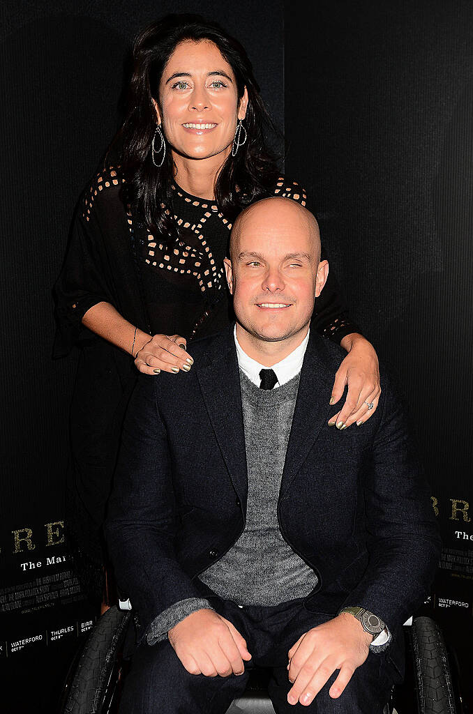 Featuring: Mark Pollock & fiancee Simone George

WENN.com