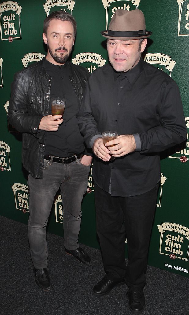 John Carroll and Aidan O Loughlin   at the Jameson Cult Film Club screening of Friday The 13th Part 2 at The Rds Dublin.Picture:Brian Mcevoy.No Repro fee for one use