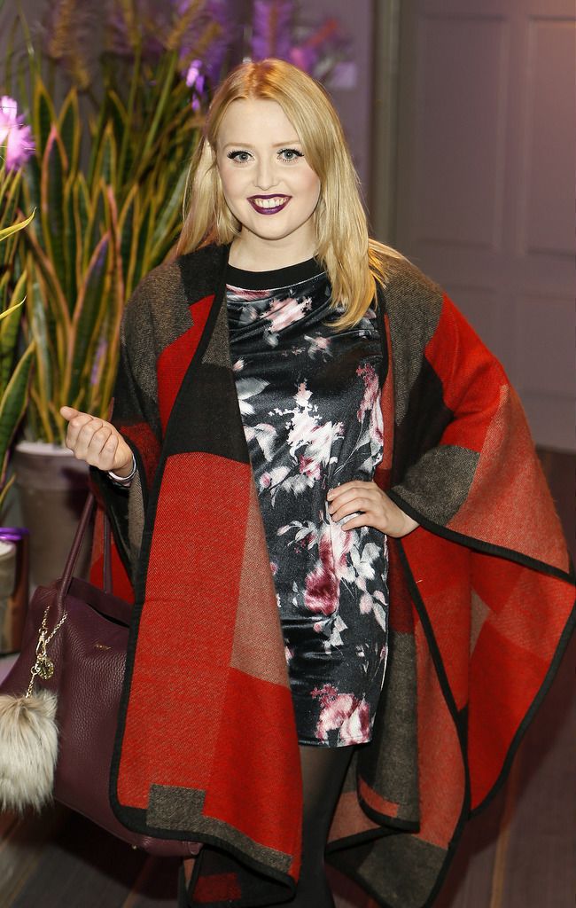 Laura Mullett at the launch of Paul Costelloe Living Studio, an exclusive capsule womenswear collection for Dunnes Stores - photo Kieran Harnett