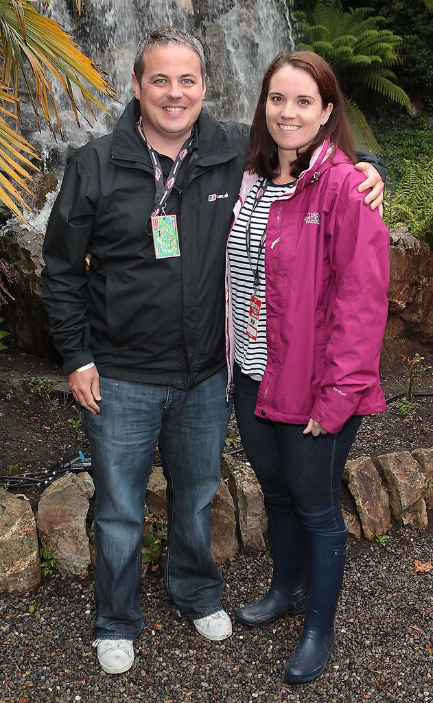 Andrew Smith and Abigail Smith at the closing night of the Vodafone Comedy Festival at the Iveagh Gardens Dublin.Picture:Brian McEvoy.No Repro fee for one use