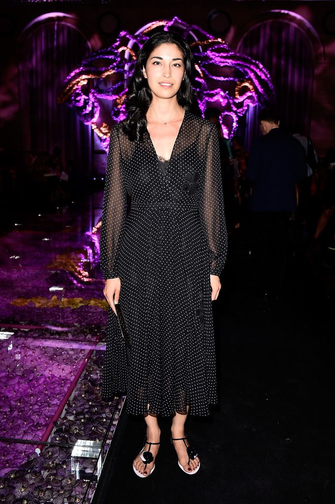 PARIS, FRANCE - JULY 05: Caroline Issa attends the Atelier Versace show as part of Paris Fashion Week Haute Couture Fall/Winter 2015/2016 on July 5, 2015 in Paris, France.  (Photo by Pascal Le Segretain/Getty Images)