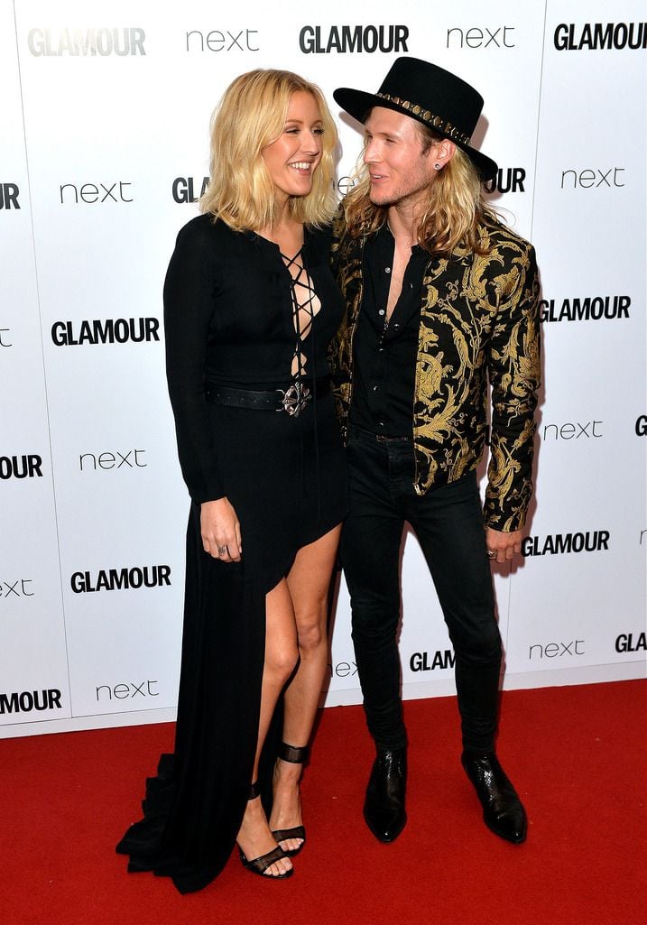 LONDON, ENGLAND - JUNE 02:  Ellie Goulding and Dougie Poynter attend the Glamour Women Of The Year Awards at Berkeley Square Gardens on June 2, 2015 in London, England.  (Photo by Anthony Harvey/Getty Images)