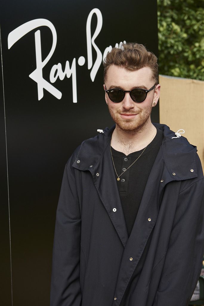 LONDON, UNITED KINGDOM - JUNE 21: In this handout image supplied by Ray-Ban, Sam Smith poses at the Ray-Ban Rooms at Barclaycard Presents British Summer Time in Hyde Park on June 21, 2015 in London, United Kingdom. (Photo by Ray-Ban via Getty Images)