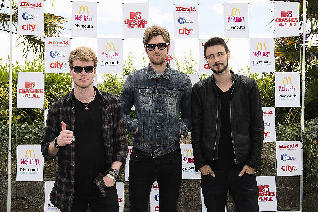 PLYMOUTH, ENGLAND - JULY 22:  Steve Garrigan, Mark Prendergrast and Jason Boland of Kodaline pose for the media ahead of the MTV Crashes Plymouth concert at Plymouth Hoe on July 22, 2014 in Plymouth, England.  (Photo by Matthew Horwood/Getty Images for MTV UK)