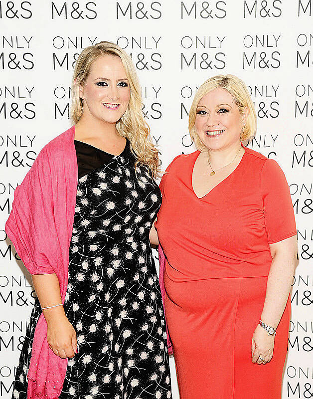 Diane Henderson Ferris and Carmel Breheny at the 2015 Marks & Spencer Ireland Marie Keating Foundation Celebrity Golf Classic  -photo Kieran Harnett