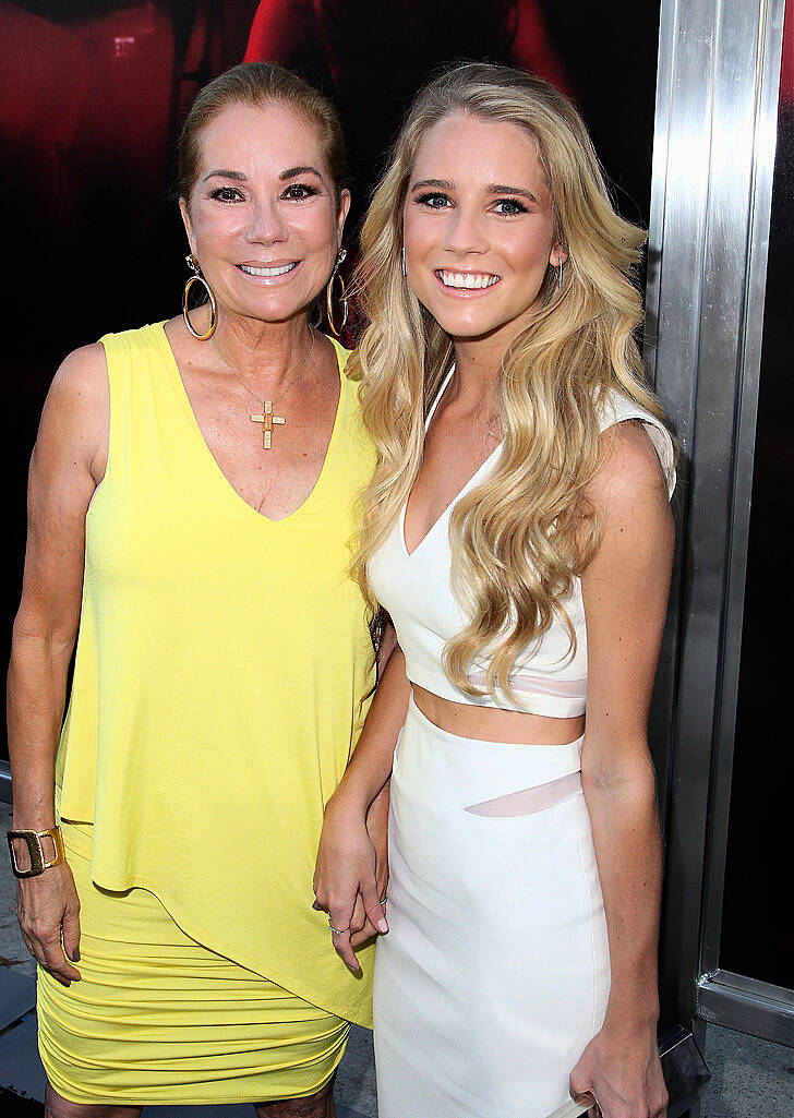 LOS ANGELES, CA - JULY 07:  Kathie Lee Gifford and Cassidy Gifford attend New Line Cinema's Premiere of "The Gallows" at Hollywood High School on July 7, 2015 in Los Angeles, California.  (Photo by David Buchan/Getty Images)