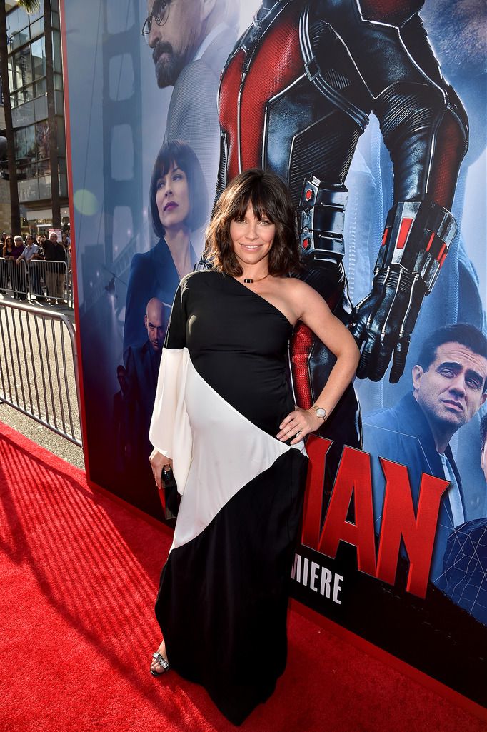 HOLLYWOOD, CA - JUNE 29:  Actress Evangeline Lilly attends the premiere of Marvel's "Ant-Man" at the Dolby Theatre on June 29, 2015 in Hollywood, California.  (Photo by Kevin Winter/Getty Images)