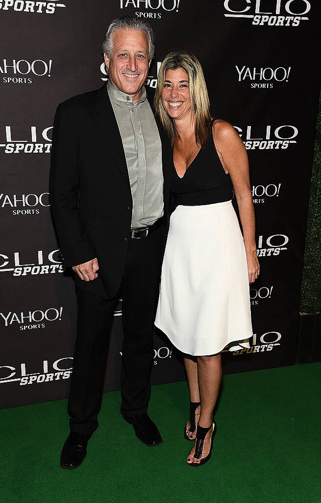 NEW YORK, NY - JULY 08:  Dave Morgan, president of USA Today sports media group and Nicole Purcell, CLIO Awards president attend the 2015 CLIO Sports Awards at Cipriani 42nd Street on July 8, 2015 in New York City.  (Photo by Jamie McCarthy/Getty Images for CLIO Sports Awards)