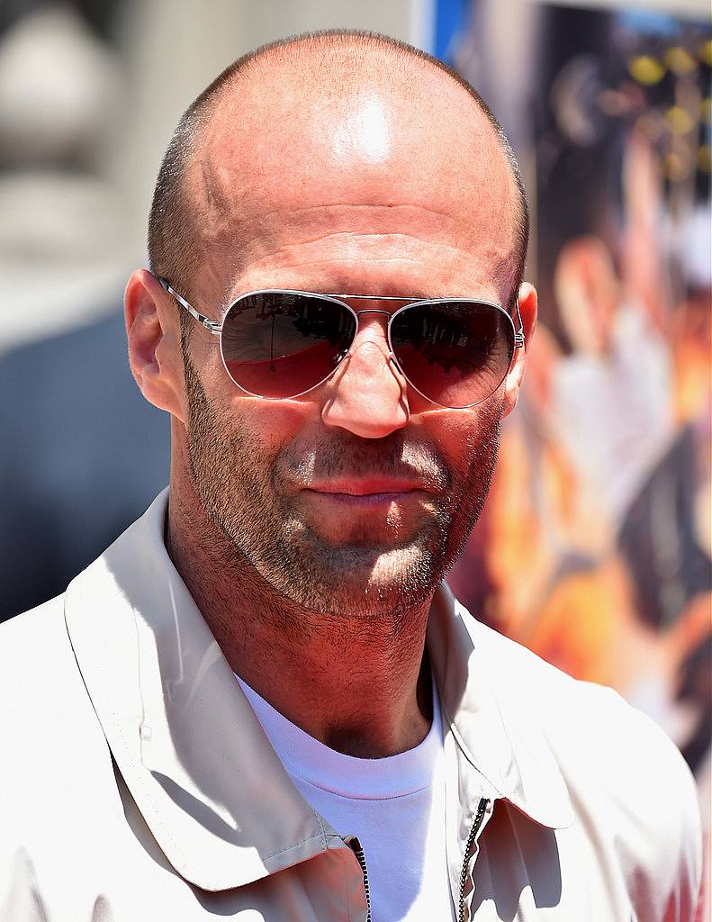 UNIVERSAL CITY, CA - JUNE 23:  Actor Jason Statham attends the premiere press event for the new Universal Studios Hollywood Ride "Fast & Furious-Supercharged" at Universal Studios Hollywood on June 23, 2015 in Universal City, California.  (Photo by Alberto E. Rodriguez/Getty Images)