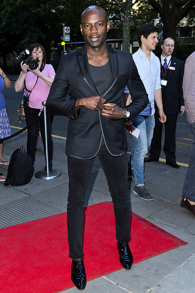 LONDON, ENGLAND - JULY 19:  David Gyasi attends a gala performance of Matthew Bourne's "The Car Man" at Sadlers Wells Theatre on July 19, 2015 in London, England.  (Photo by Ben A. Pruchnie/Getty Images)