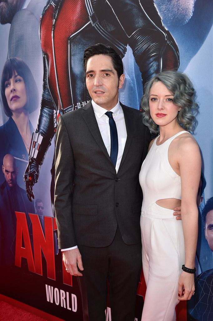 HOLLYWOOD, CA - JUNE 29:  Actor David Dastmalchian (L) and Eve Dastmalchian attend the premiere of Marvel's "Ant-Man" at the Dolby Theatre on June 29, 2015 in Hollywood, California.  (Photo by Kevin Winter/Getty Images)