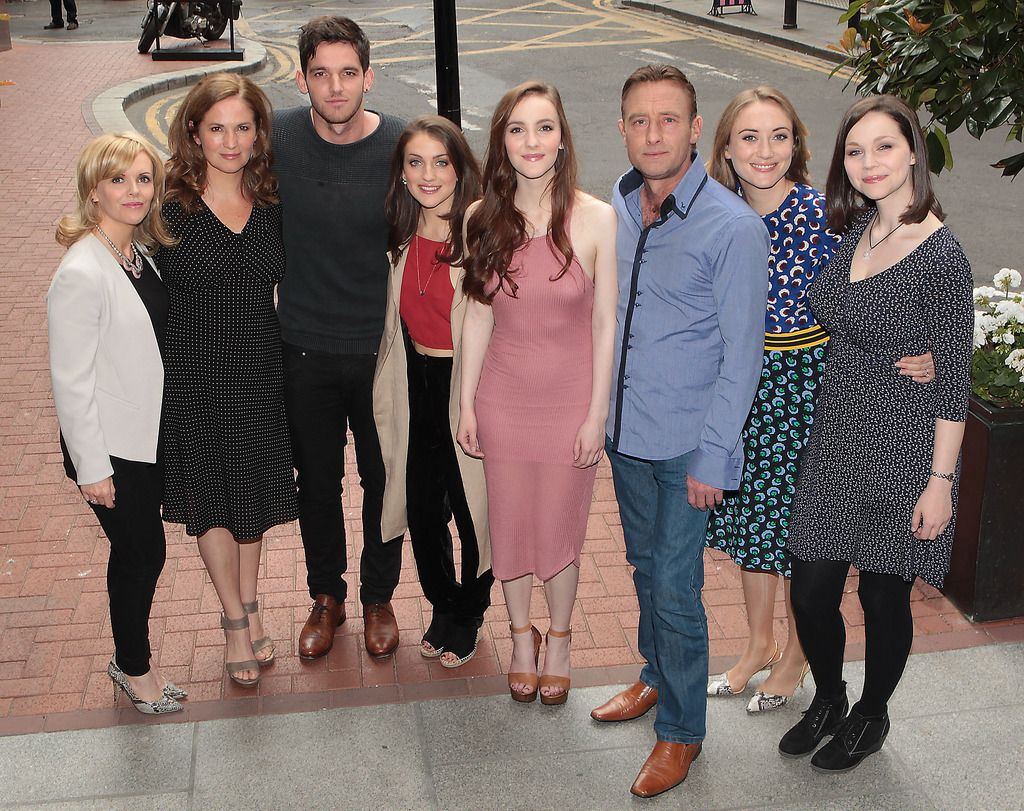 The cast of Red Rock  at The Westbury Hotel  when TV3s highlighted  its autumn schedule to the advertising industry. 

Pictures:Brian McEvoy