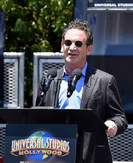 UNIVERSAL CITY, CA - JUNE 23:  Larry Kurzweil, President & COO Universal Studios Hollywood  attends the premiere press event for the new Universal Studios Hollywood Ride "Fast & Furious-Supercharged" at Universal Studios Hollywood on June 23, 2015 in Universal City, California.  (Photo by Alberto E. Rodriguez/Getty Images)