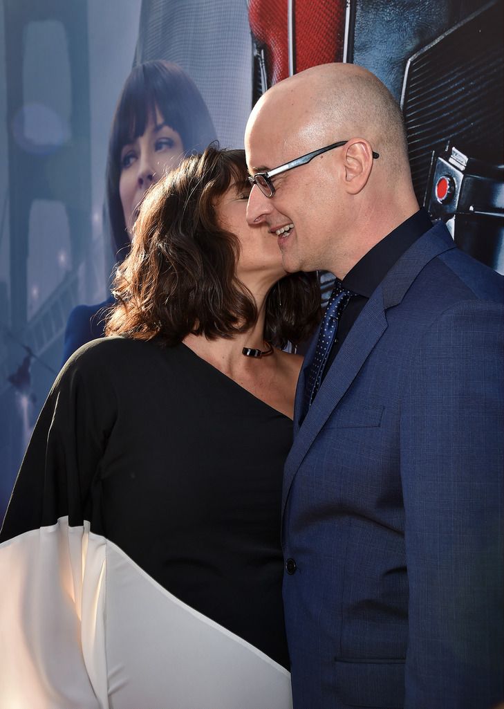 HOLLYWOOD, CA - JUNE 29:  Actress Evangeline Lilly (L) and director Peyton Reed attend the premiere of Marvel's "Ant-Man" at the Dolby Theatre on June 29, 2015 in Hollywood, California.  (Photo by Kevin Winter/Getty Images)
