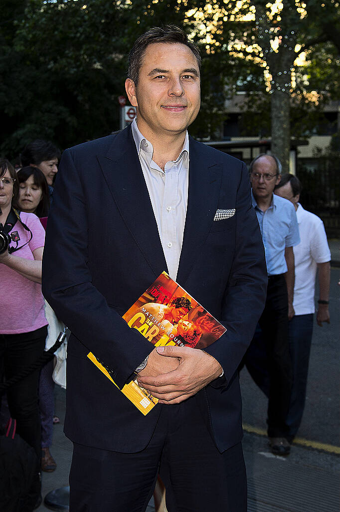 LONDON, ENGLAND - JULY 19: David Walliams attends a gala performance of Matthew Bourne's "The Car Man" at Sadlers Wells Theatre on July 19, 2015 in London, England.  (Photo by Ben A. Pruchnie/Getty Images)