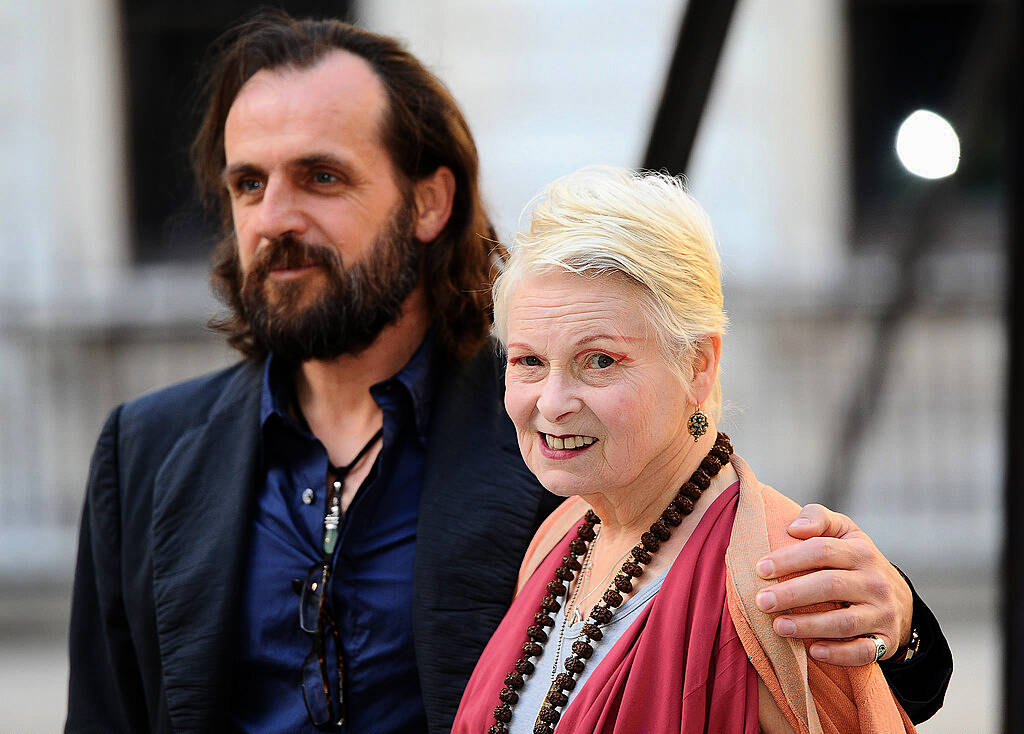 LONDON, ENGLAND - JUNE 03:  Andreas Kronthaler and Vivienne Westwood attend the Royal Academy of Arts Summer Exhibition on June 3, 2015 in London, England.  (Photo by Stuart C. Wilson/Getty Images)