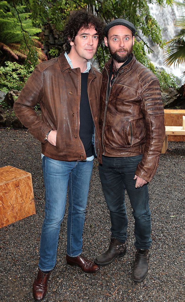 Cathal Murray and Aidan Killian at the closing night of the Vodafone Comedy Festival at the Iveagh Gardens Dublin.Picture:Brian McEvoy.No Repro fee for one use