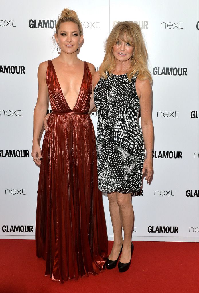 LONDON, ENGLAND - JUNE 02:  Kate Hudson and Goldie Hawn attend the Glamour Women Of The Year Awards at Berkeley Square Gardens on June 2, 2015 in London, England.  (Photo by Anthony Harvey/Getty Images)