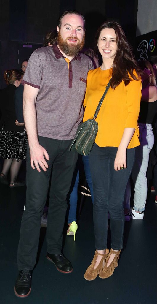 Ian Murphy and Prendergast pictured at the launch of 3Plus,Three`s  exciting new rewards programme in Bar Neon, 3Arena on Thursday,25thJune.

Photo: Leon Farrell/Photocall Ireland