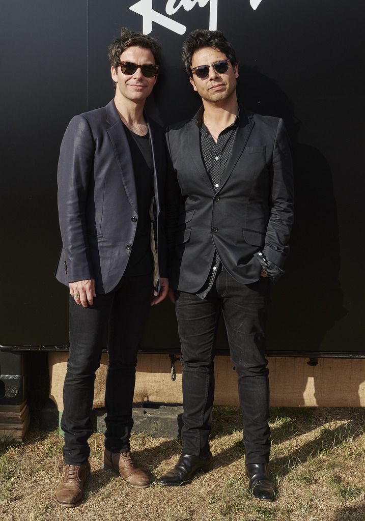 LONDON, UNITED KINGDOM - JUNE 18:  In this handout image supplied by Ray-Ban, Stereophonics poses at the Ray-Ban Rooms at Barclaycard Presents British Summer Time in Hyde Park on June 18, 2015 in London, United Kingdom. (Photo by Joe Quigg/Ray-Ban via Getty Images)