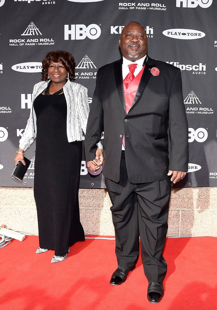 CLEVELAND, OH - APRIL 18:  Darryl Pauling (R) attends the 30th Annual Rock And Roll Hall Of Fame Induction Ceremony at Public Hall on April 18, 2015 in Cleveland, Ohio.  (Photo by Michael Loccisano/Getty Images)