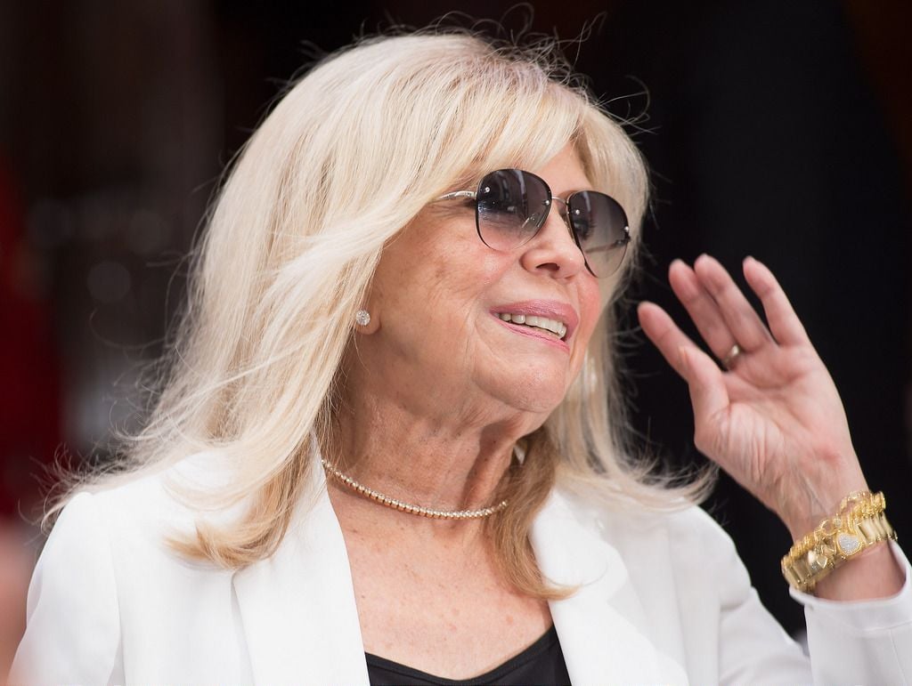 LONDON, ENGLAND - JULY 20:  Nancy Sinatra attends the press night of "Sinatra At The London Palladium" at London Palladium on July 20, 2015 in London, England.  (Photo by Tabatha Fireman/Getty Images)